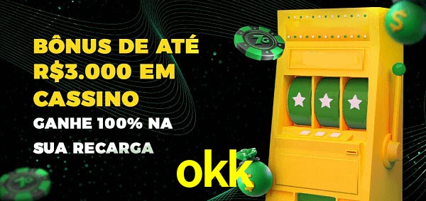 okk melhor bônus de depósito